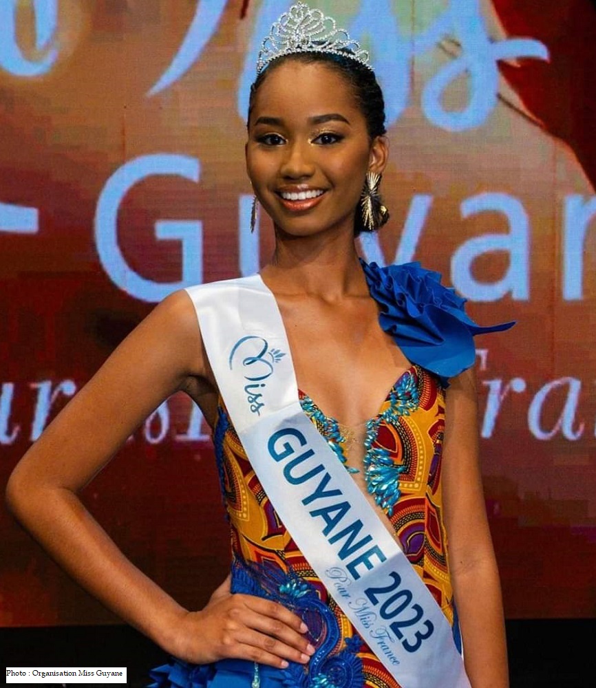 Audrey Ho Wen Tsai, élue Miss Guyane 2023.