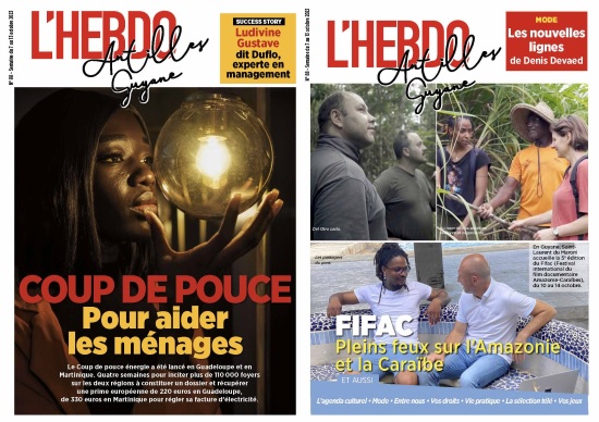 Magazine L'Hebdo Antilles-Guyane du 7 octobre